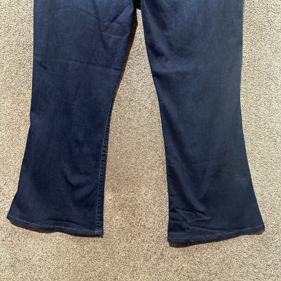 Joes Jeans Women 34 High Rise‎ Petite Flare Blue Denim Cassini 5 Pocket Casual - Picture 6 of 14